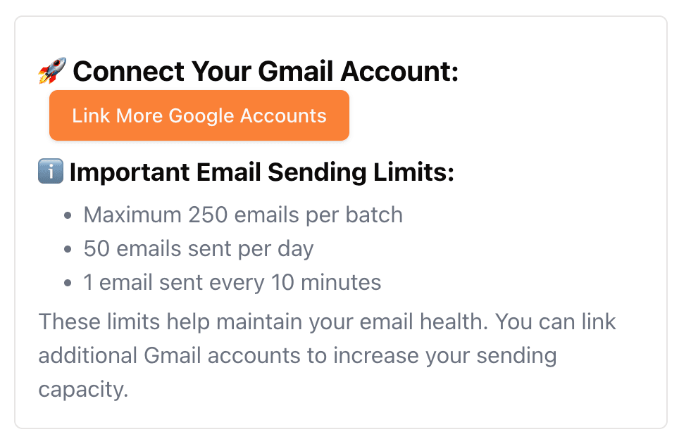 Email Connection